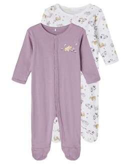 NBFNIGHTSUIT 2P W/F VALERIAN CAT   - Name It
