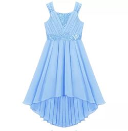 Kjole Paljett Lysblå - Guttogpike