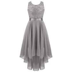 Princess Party Kjole  grå - Guttogpike