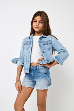 KOGSARA LIGHT BLUE DNM JACKET NOOS  - Kids Only 