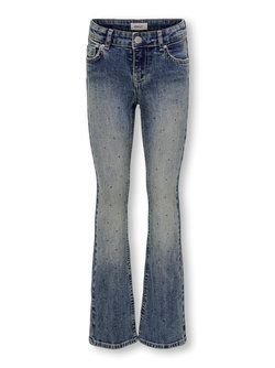 KOGMANDY RHINESTONE FLARED DNM TAI  - Kids Only 
