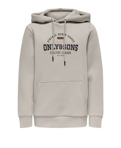 OSJCERES REG VINTAGE PRINT HOOD SWEAT   - Only and sons