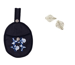 Veske festdrakt med tilbehør Til Salto blå - Salto