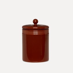 The Legacy Krukke m/Lokk Stor H:15,5cm Terracotta - UND Signature 