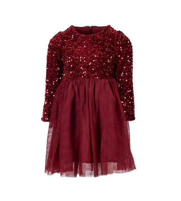 Lottie kjole DYP RØD - Salto