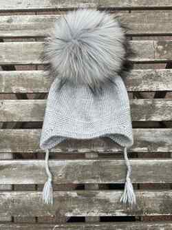Ull lue dusk og snorer  grå - Guttogpike