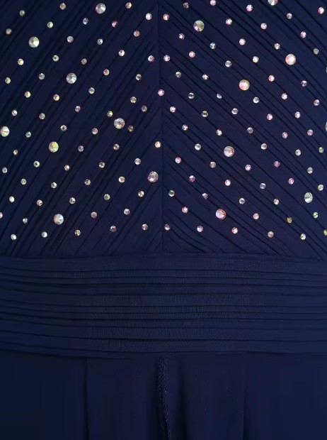 Mira Sparkling Kjole Marine - Guttogpike