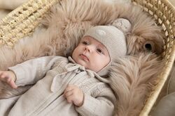 Claccic Ulldress Lillelam lys beige - Lillelam