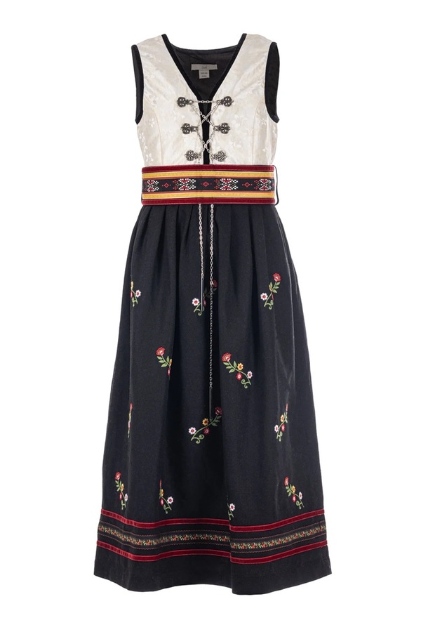 Leah Ull festdrakt uten skjorte  offwhite - Salto