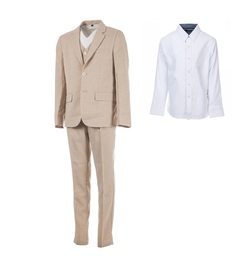 Oliver Lindress med skjorte  sand - Salto