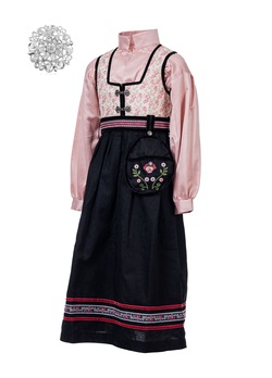 Oline Festdrakter  Rosa - Salto