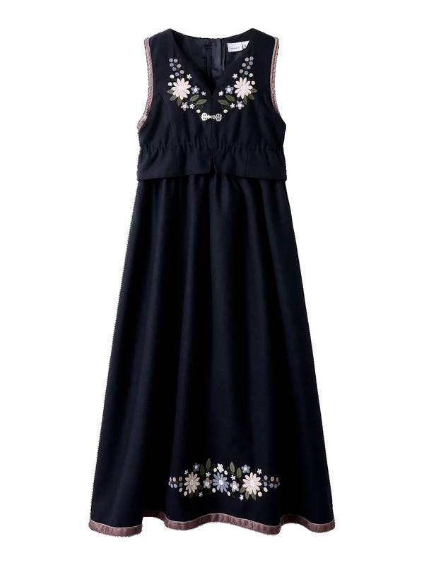 Festdrakt 6-14 år  Blomstret bluse - Name It