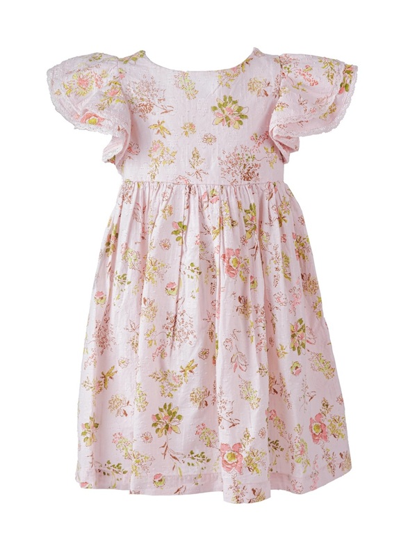 Sol blomstret kjole Blomstret - Salto