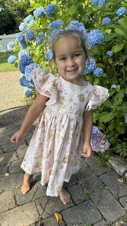 Sol blomstret kjole Blomstret - Salto