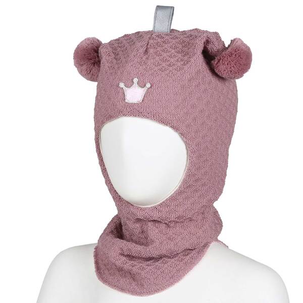 Kivat Balaclava ULL m/vindstopp Rosa Krone - Kivat
