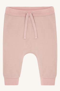 Joggebukse Ull/bambus Mini Rosa - Hust & Claire