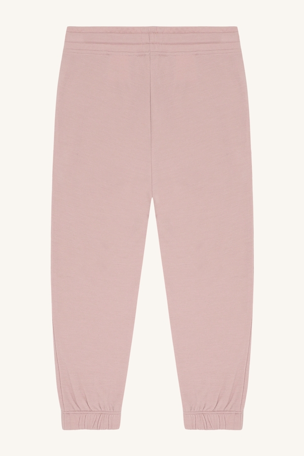Joggebukse Ull/bambus Rosa - Hust & Claire