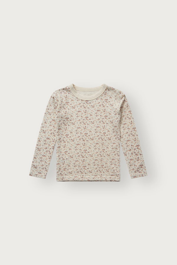 Overdel Ull/bambus Blomstret - Hust & Claire