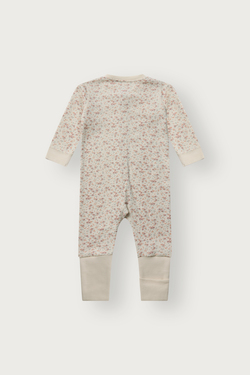 Heldress Ull/bambus  Blomstret - Hust & Claire