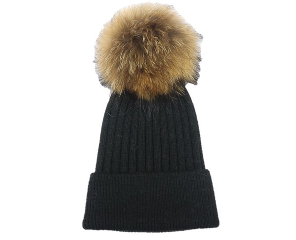 Ull lue med dusk  Svart - Guttogpike