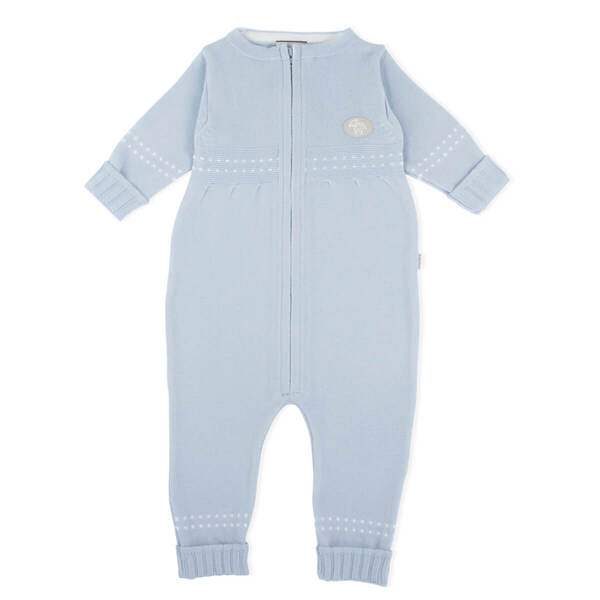 Tynn Classic Ulldress Lys blå - Lillelam